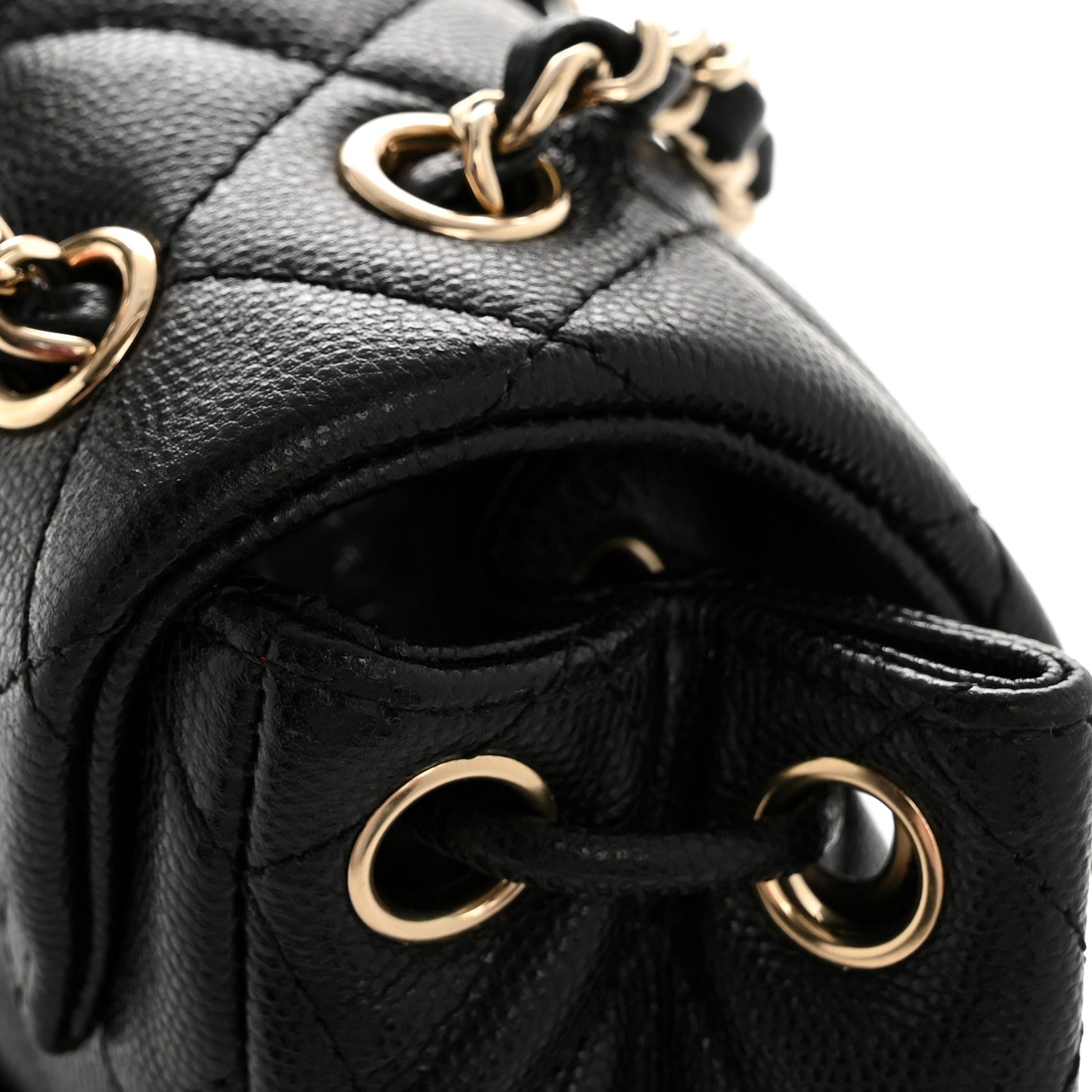 Chanel Caviar Quilted Mini Urban Spirit Backpack Black 12 of 13