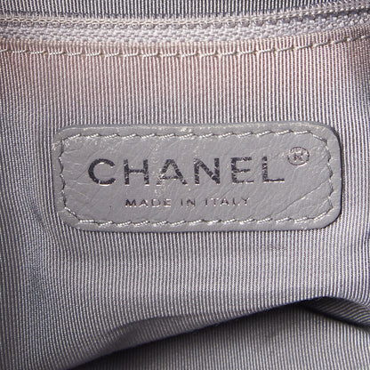 Chanel Calfskin Coco Pleats Hobo Black 8 of 9