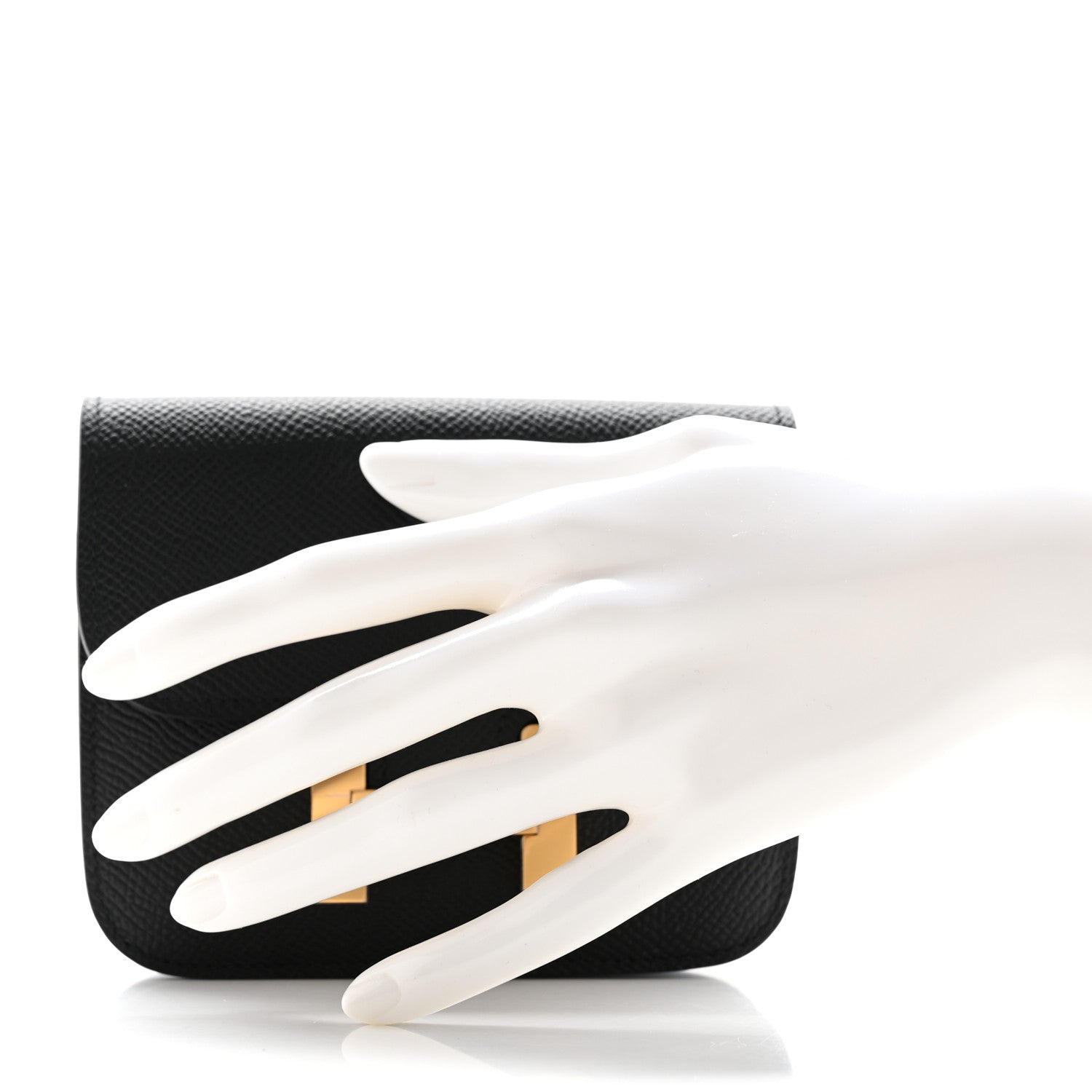 Hermes Epsom Constance Slim Wallet Black 2 of 9