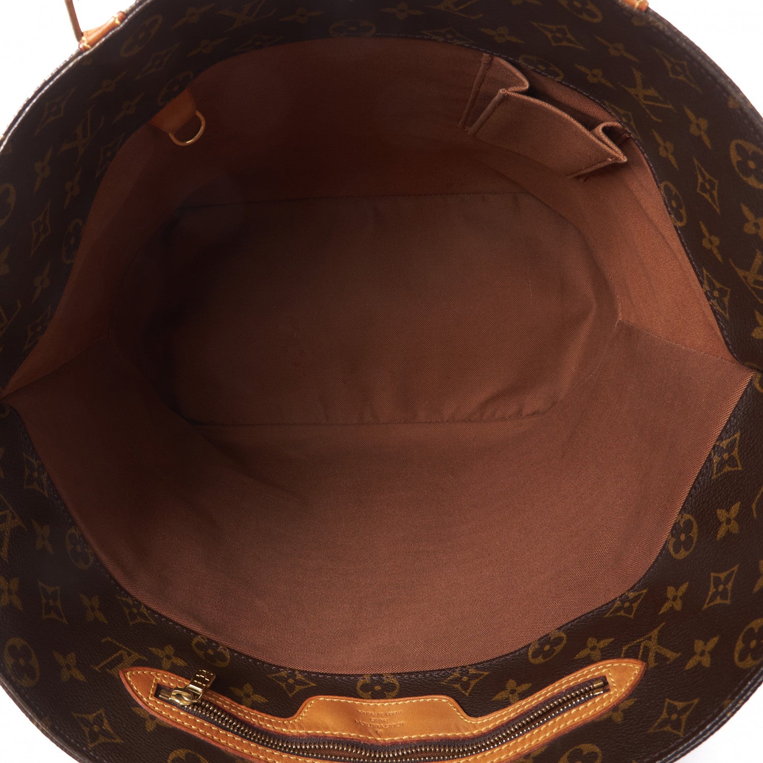 Louis Vuitton Monogram Sac Shopping Tote 7 of 10