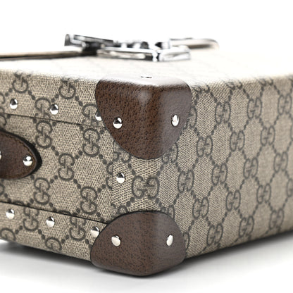 Gucci GG Supreme Monogram Globe-Trotter Beauty Case Brown 17 of 19