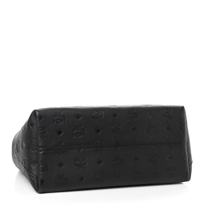 MCM Calfskin Ottomar Medium Klara Hobo Black 4 of 9