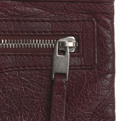 Balenciaga Agneau Arena Classic Hardware Small Clip Acajou Fonce 8 of 13