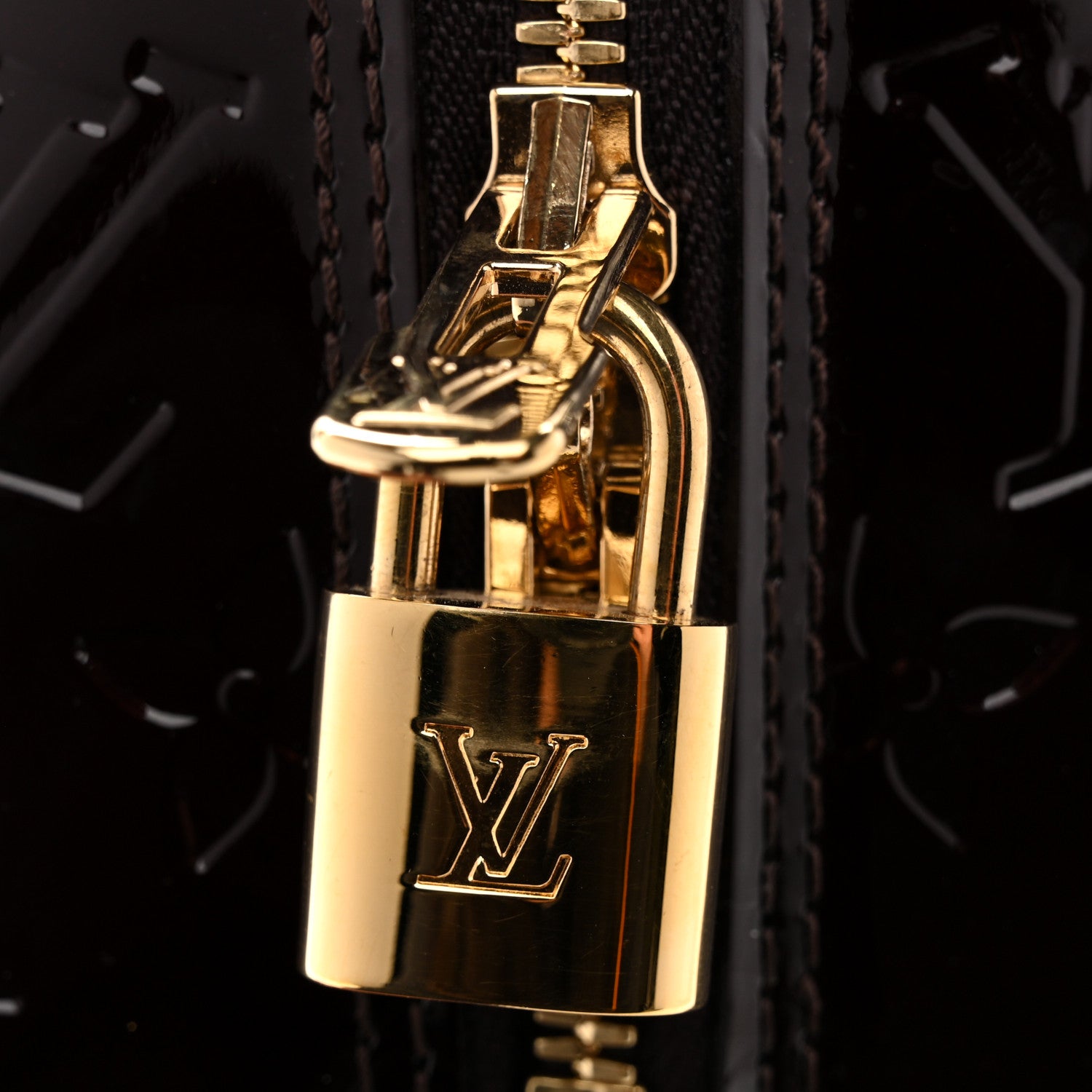 Louis Vuitton Vernis Alma PM Amarante 11 of 13