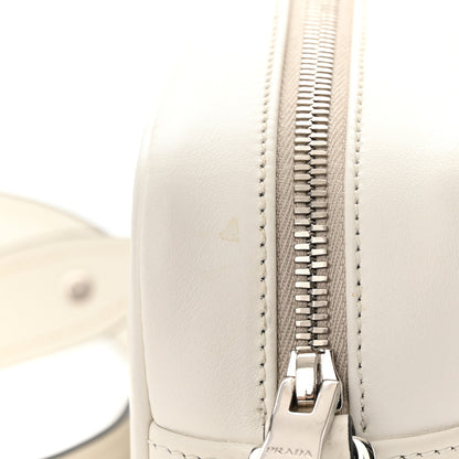 Prada City Calf Monkey Print Camera Bag White Papaya 12 of 14