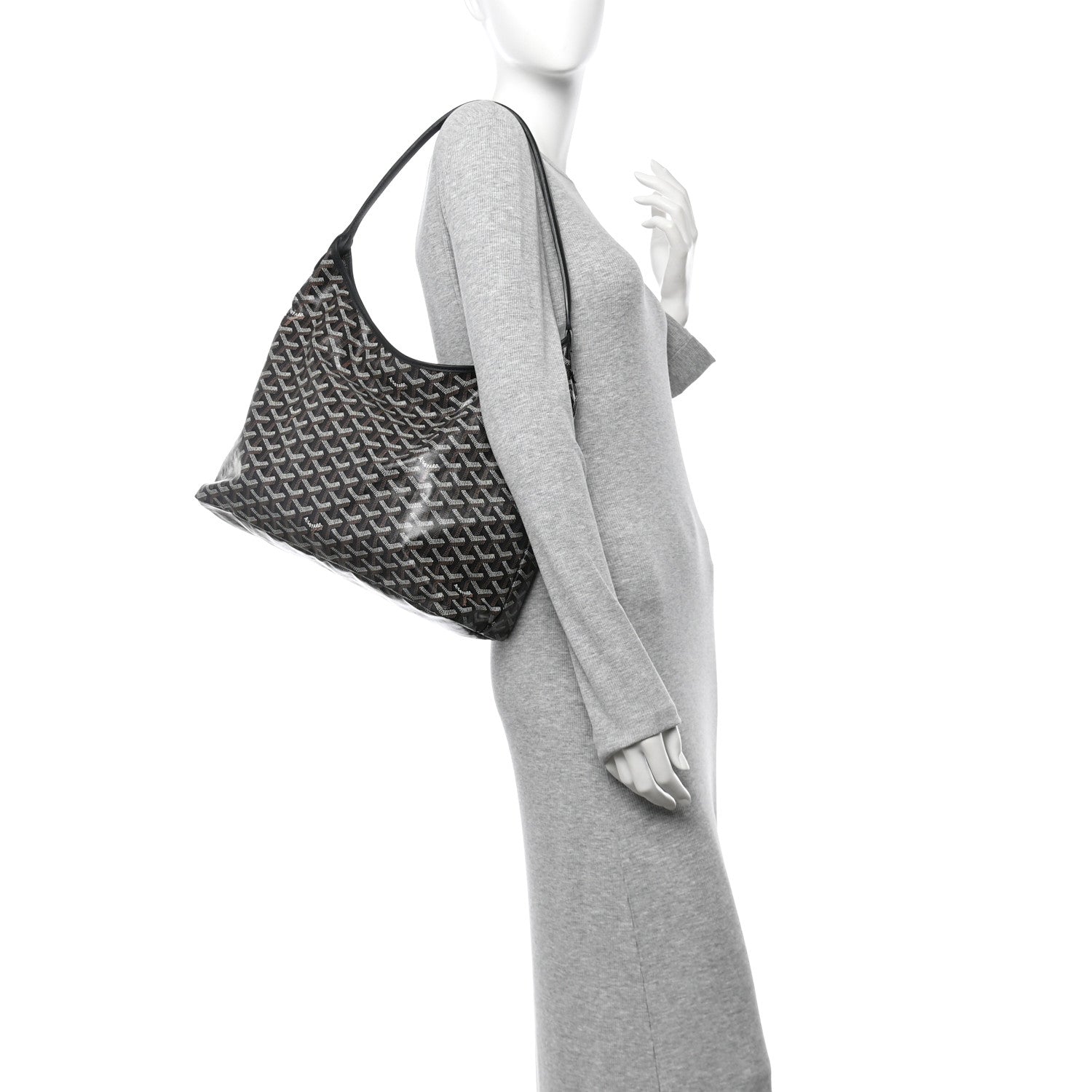 Goyard Goyardine Boheme Hobo Black 2 of 12