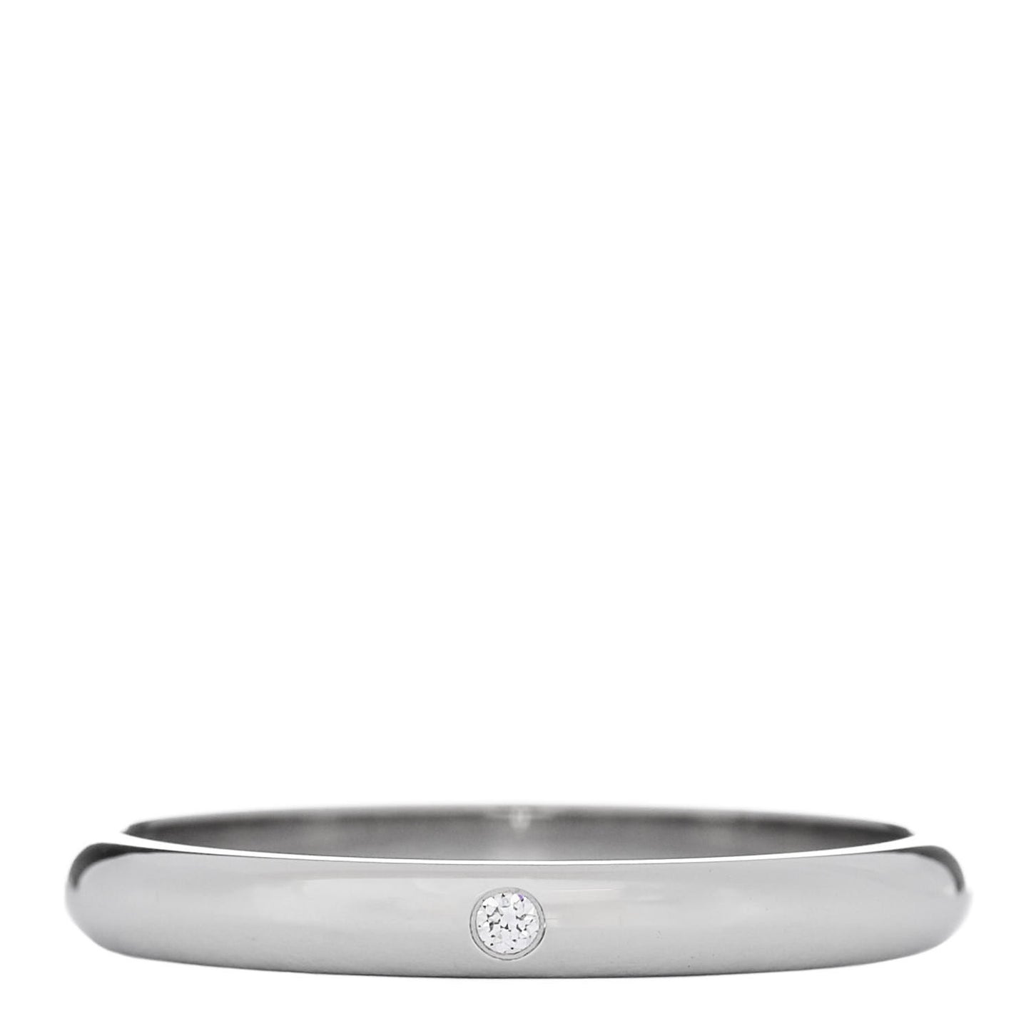 Platinum Diamond 2.6mm 1895 Wedding Band Ring 58 8.5