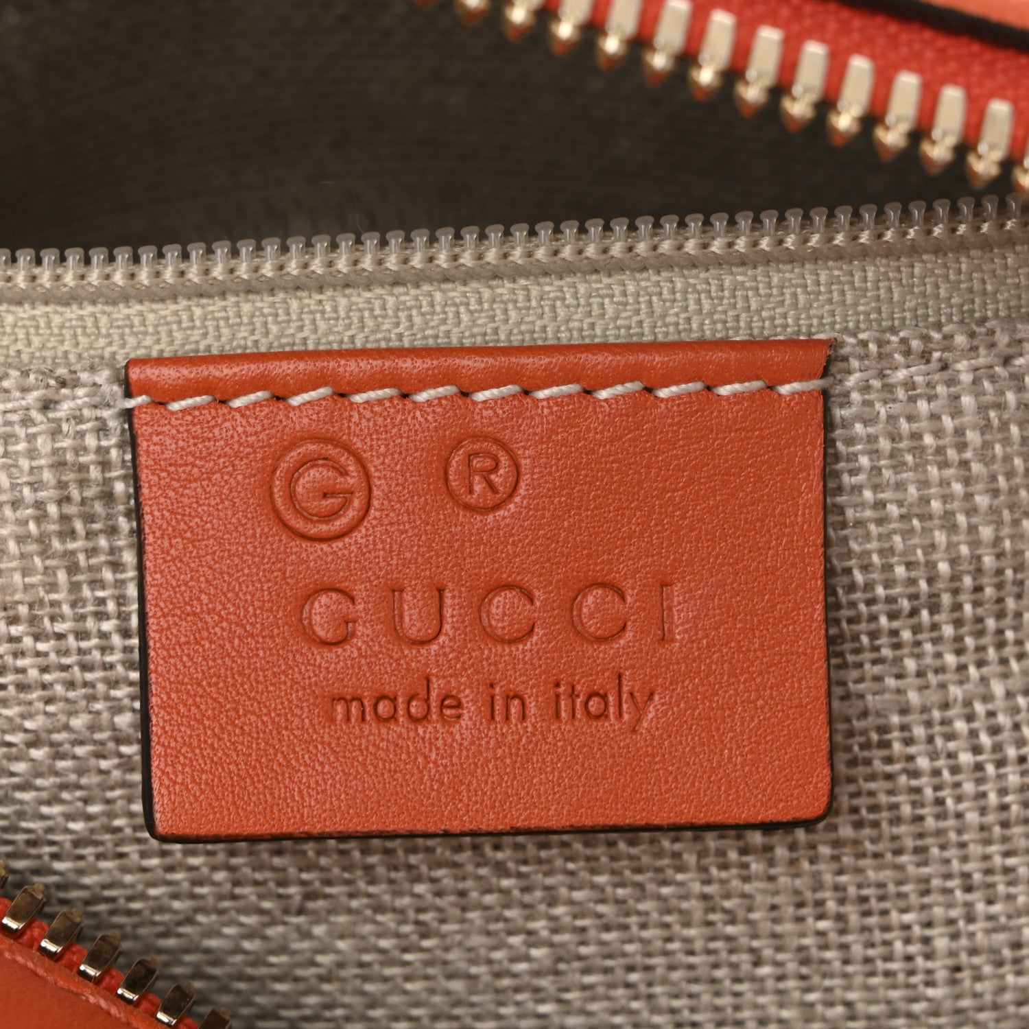 Gucci Soft Microguccissima Small Crossbody Bag Sun Orange 11 of 19