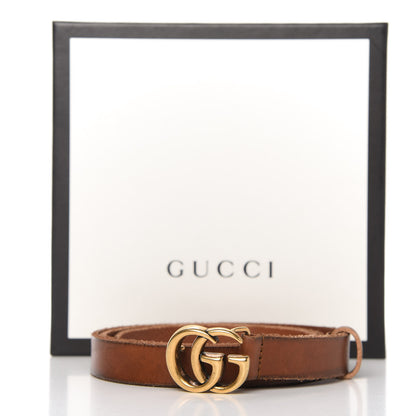 Gucci Faded Calfskin Double G 20mm Belt 85 34 Cuir 5 of 5