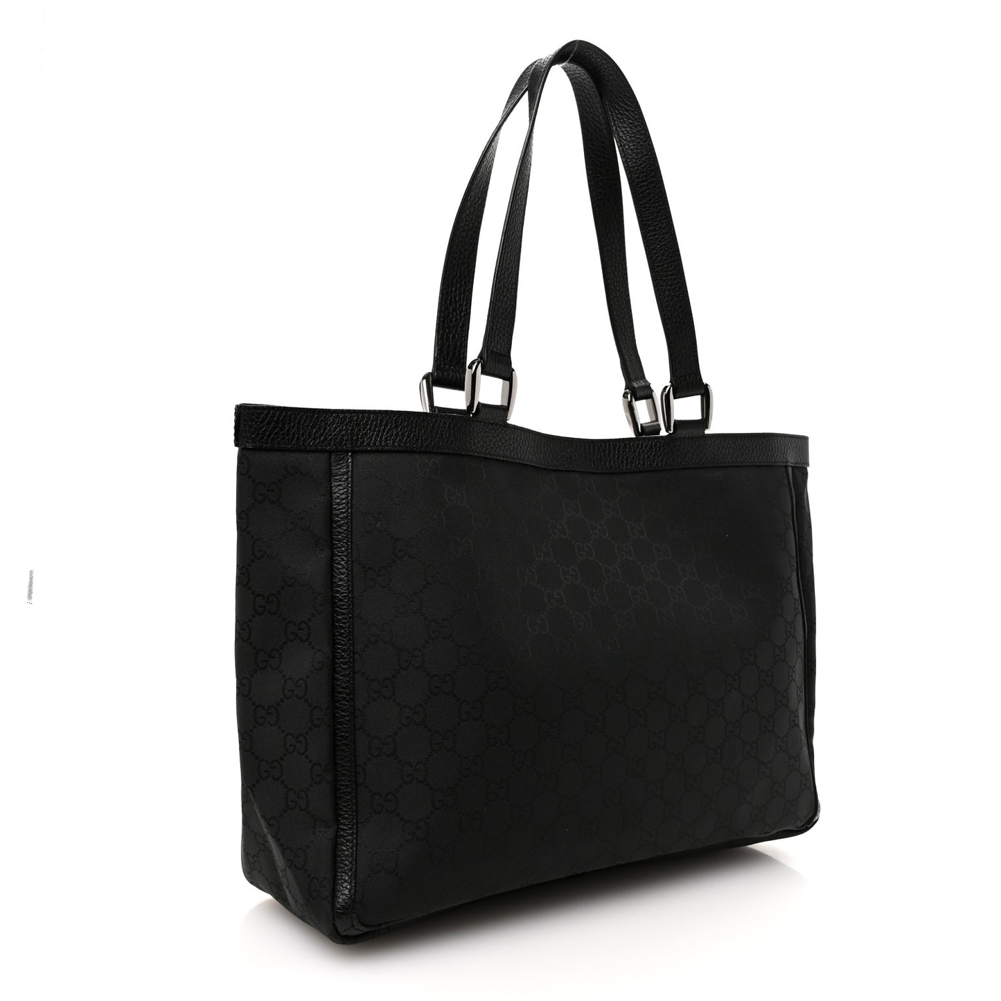 Monogram Abbey D Ring Tote Black