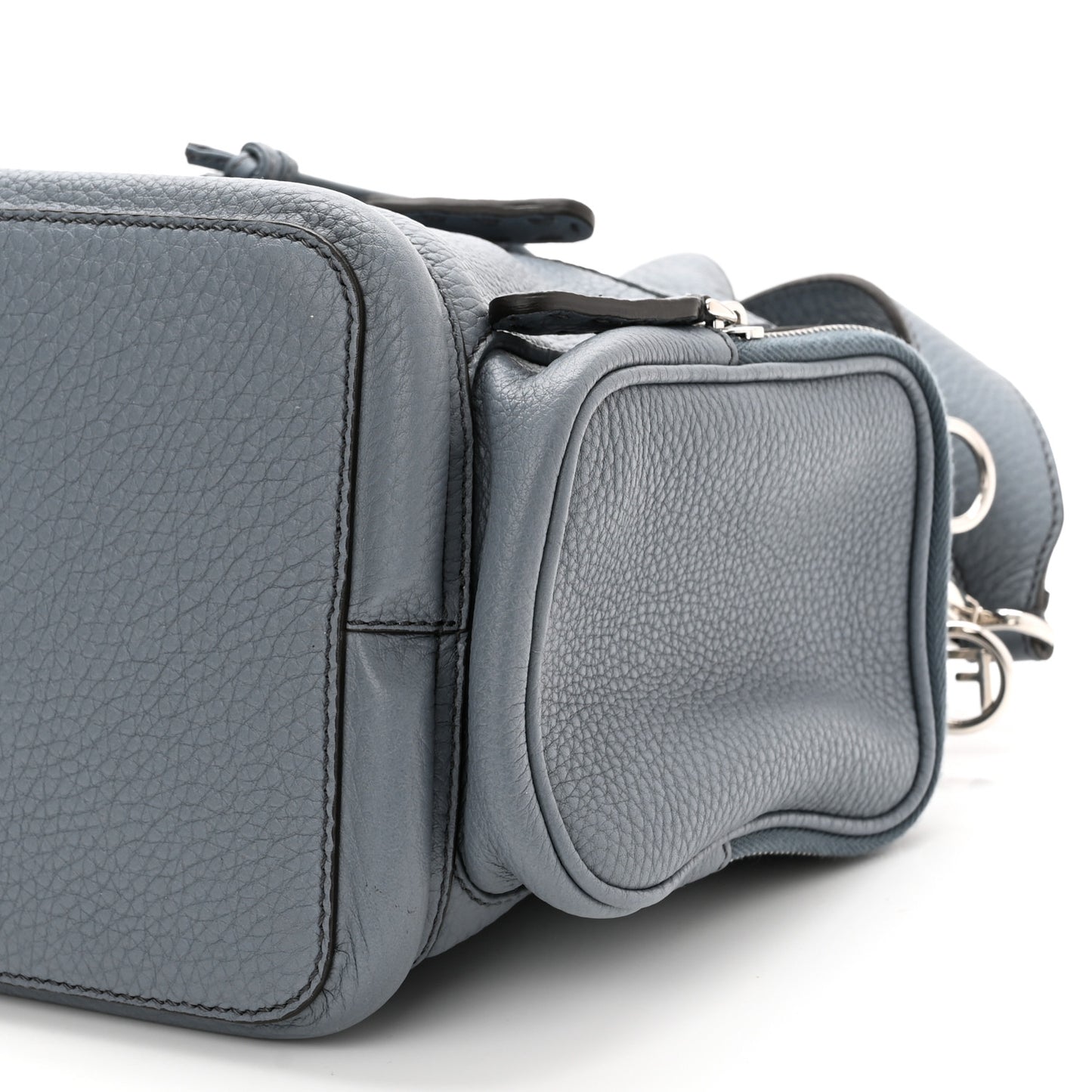 Cuoio Romano Selleria F is Fendi Grande Mon Tresor Pocket Bucket Bag Nube