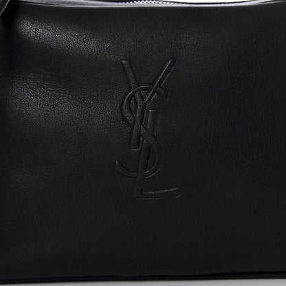 Saint Laurent Lambskin Monogram Small Lou Camera Bag Black 9 of 10
