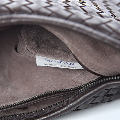 Bottega Veneta Nappa Intrecciato Large Veneta Hobo Ebano 8 of 11