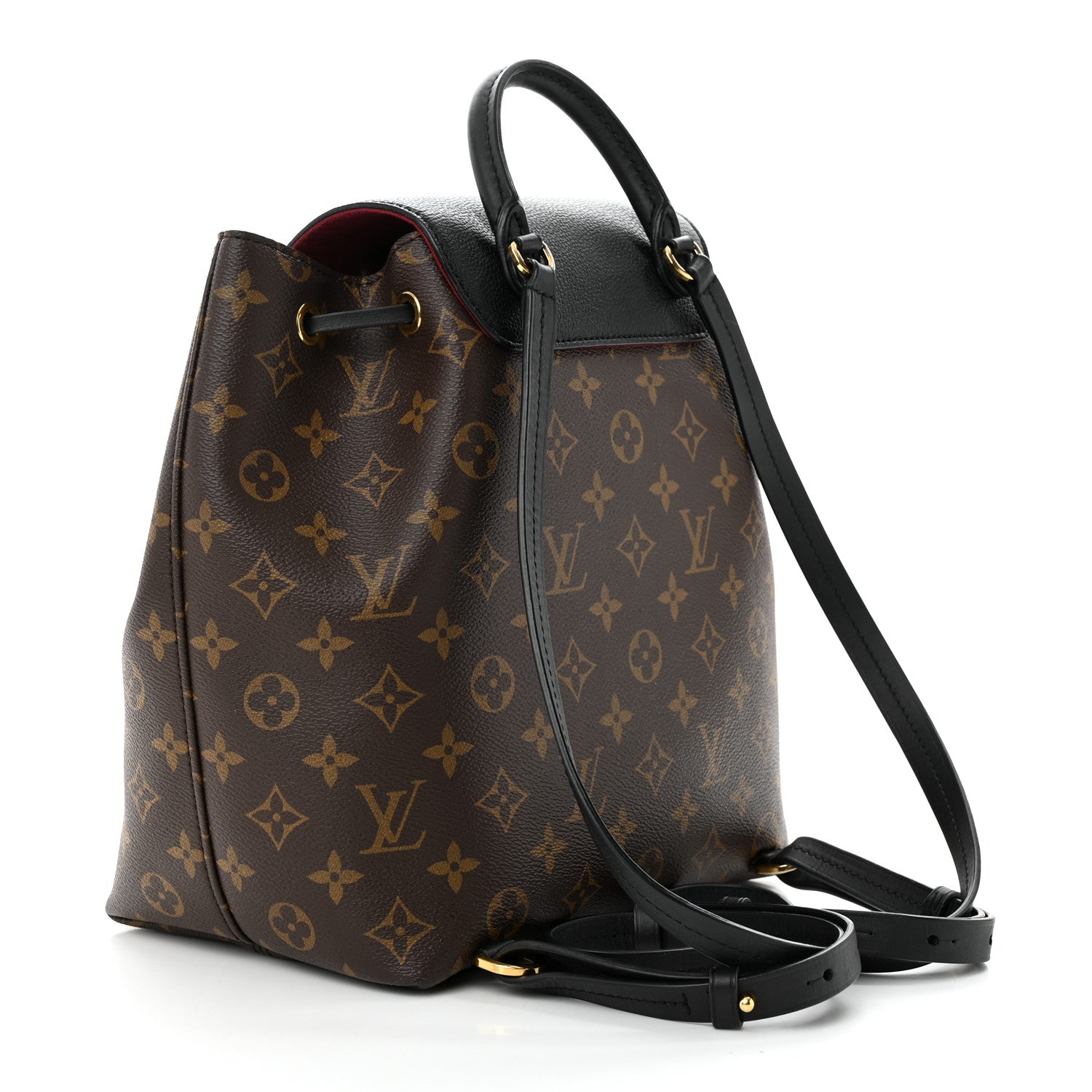 Louis Vuitton Monogram Montsouris PM Black 3 of 15