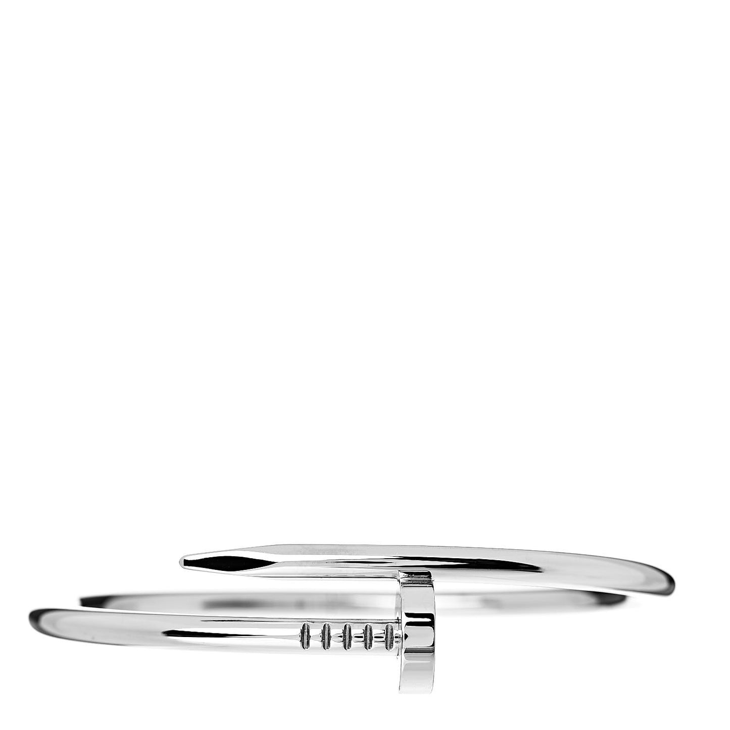 18K White Gold Juste Un Clou Bracelet 17