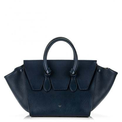 Celine Natural Calfskin Medium Tie Knot Tote Royal Blue 1 of 6