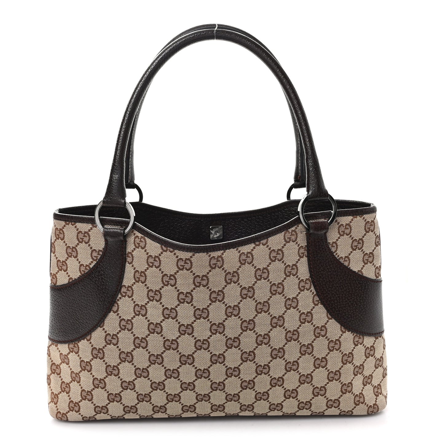 Monogram Shoulder Bag Dark Brown