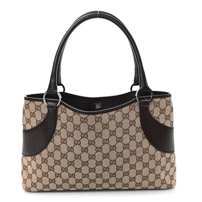 Gucci Monogram Shoulder Bag Dark Brown 1 of 10