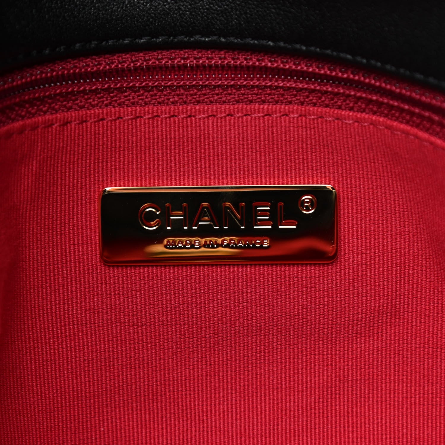 Chanel Lambskin Quilted Large Chanel 19 Flap Black 6 of 10