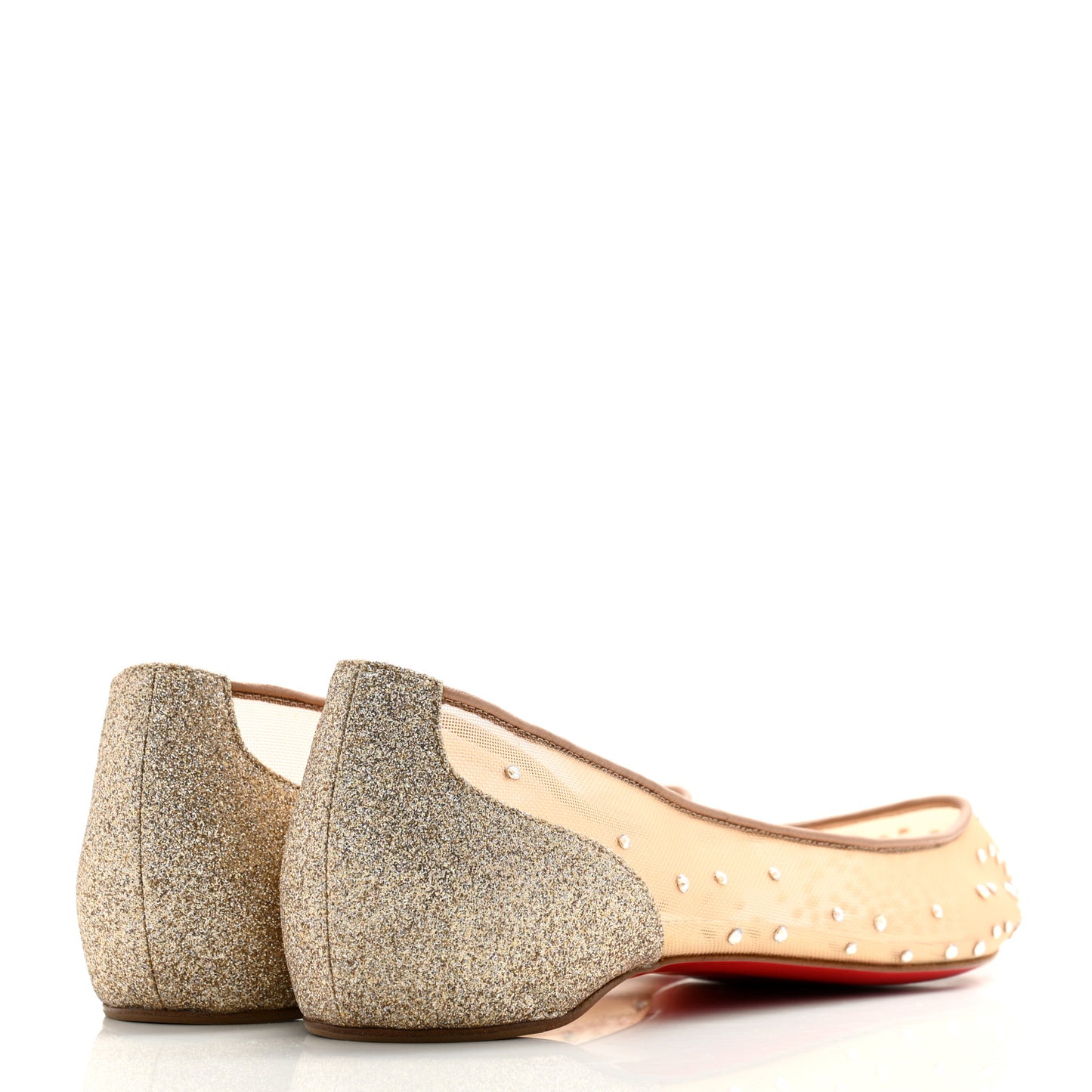 Crystal Strass Follies Flats 40