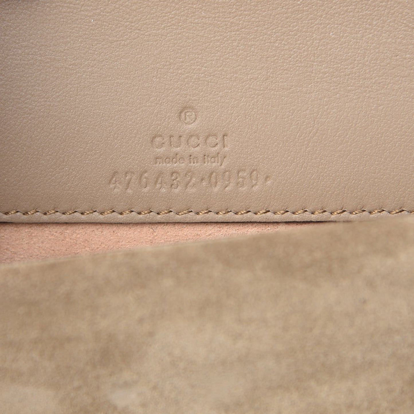 GG Supreme Monogram Super Mini Dionysus Shoulder Bag Taupe