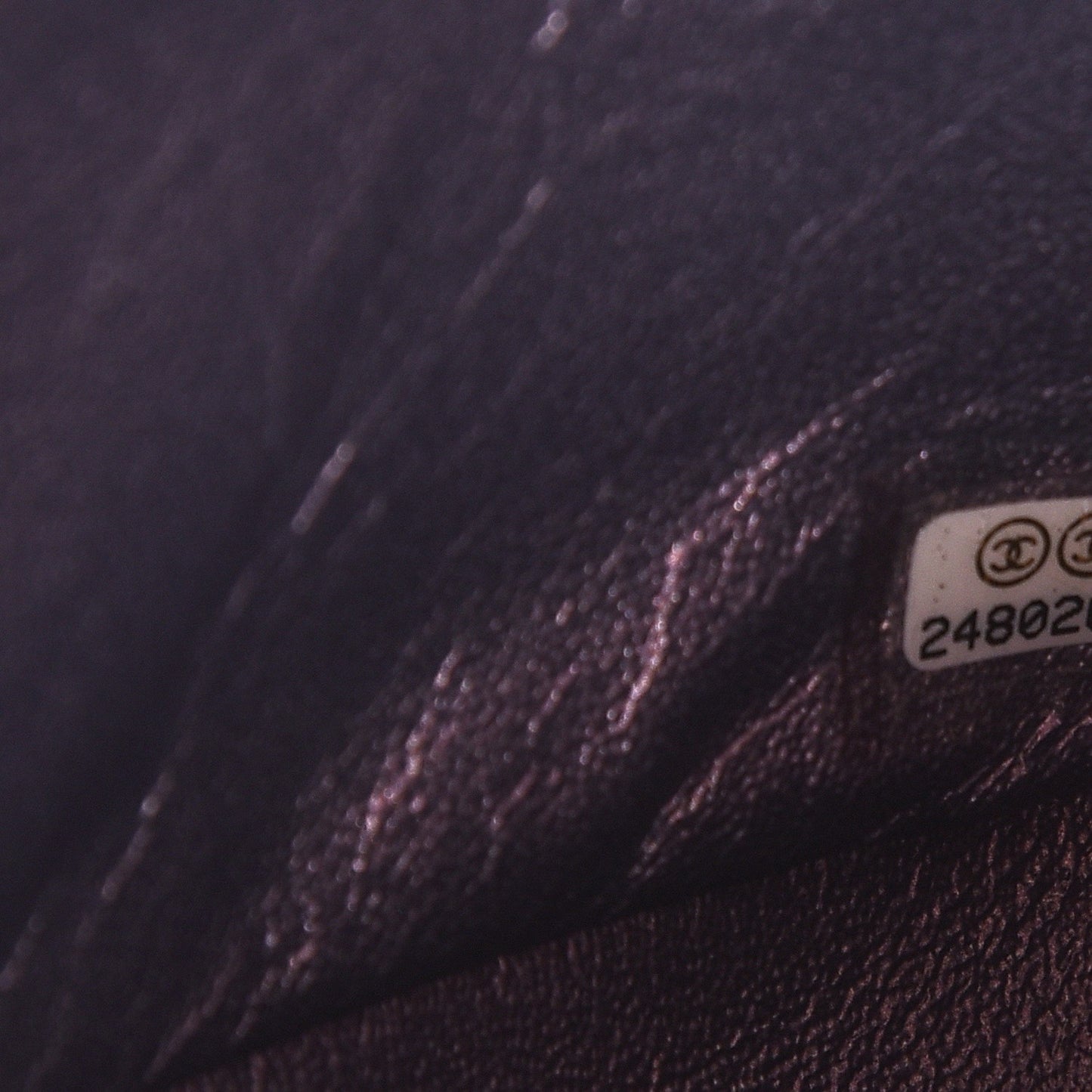 Iridescent Lambskin Quilted 2.55 Reissue 226 Flap Light Purple