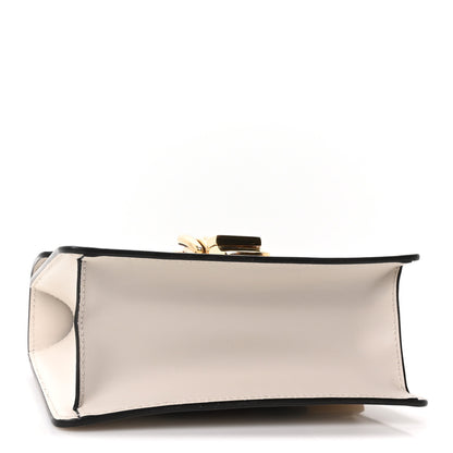 Gucci Calfskin Mini Sylvie Chain Shoulder Bag White 4 of 10