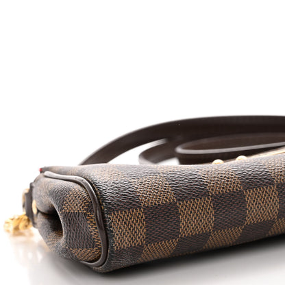 Louis Vuitton LOUIS VUITTON Damier Ebene Eva Clutch 9 of 10