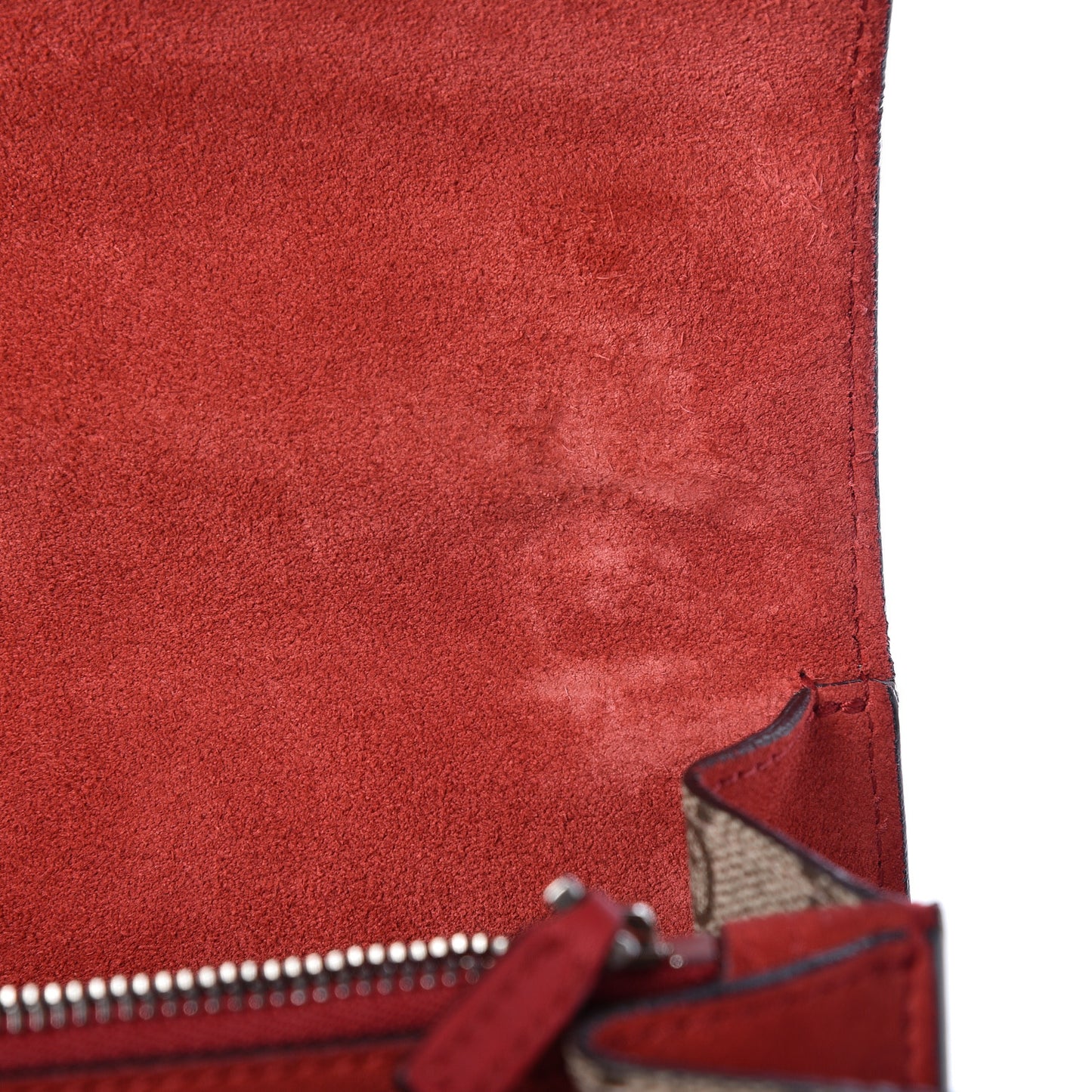 GG Supreme Monogram Small Dionysus Shoulder Bag Red