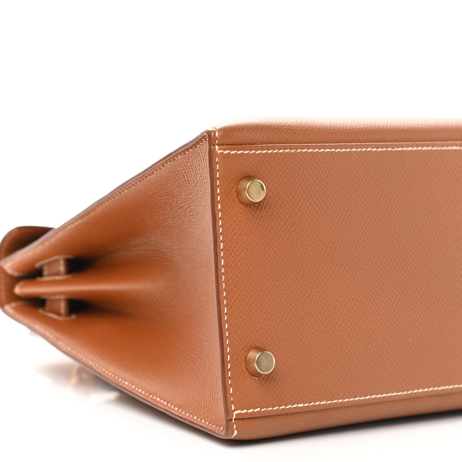 Hermes Courchevel Kelly Sellier 28 Gold 19 of 20