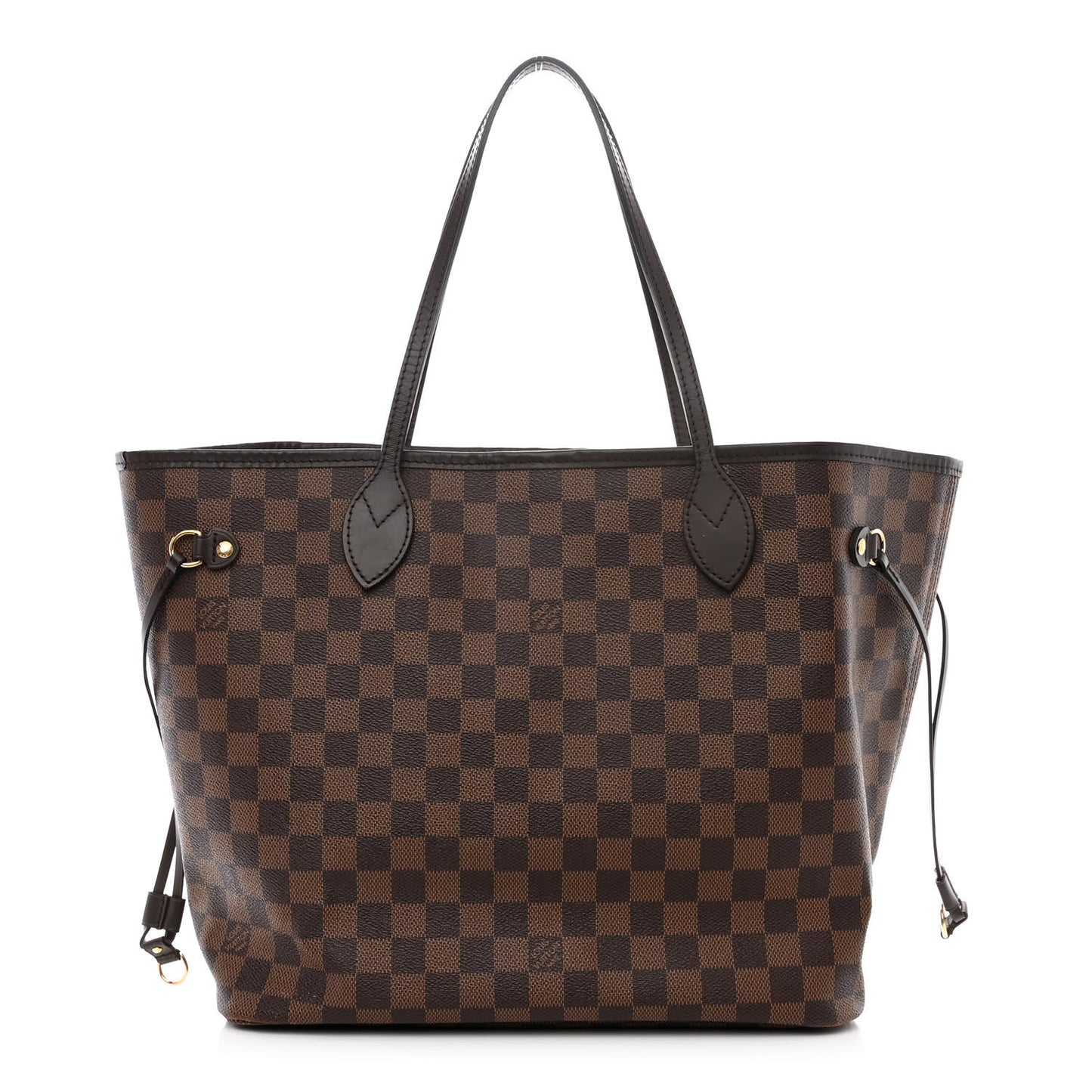 Damier Ebene Neo Neverfull MM Rose Ballerine