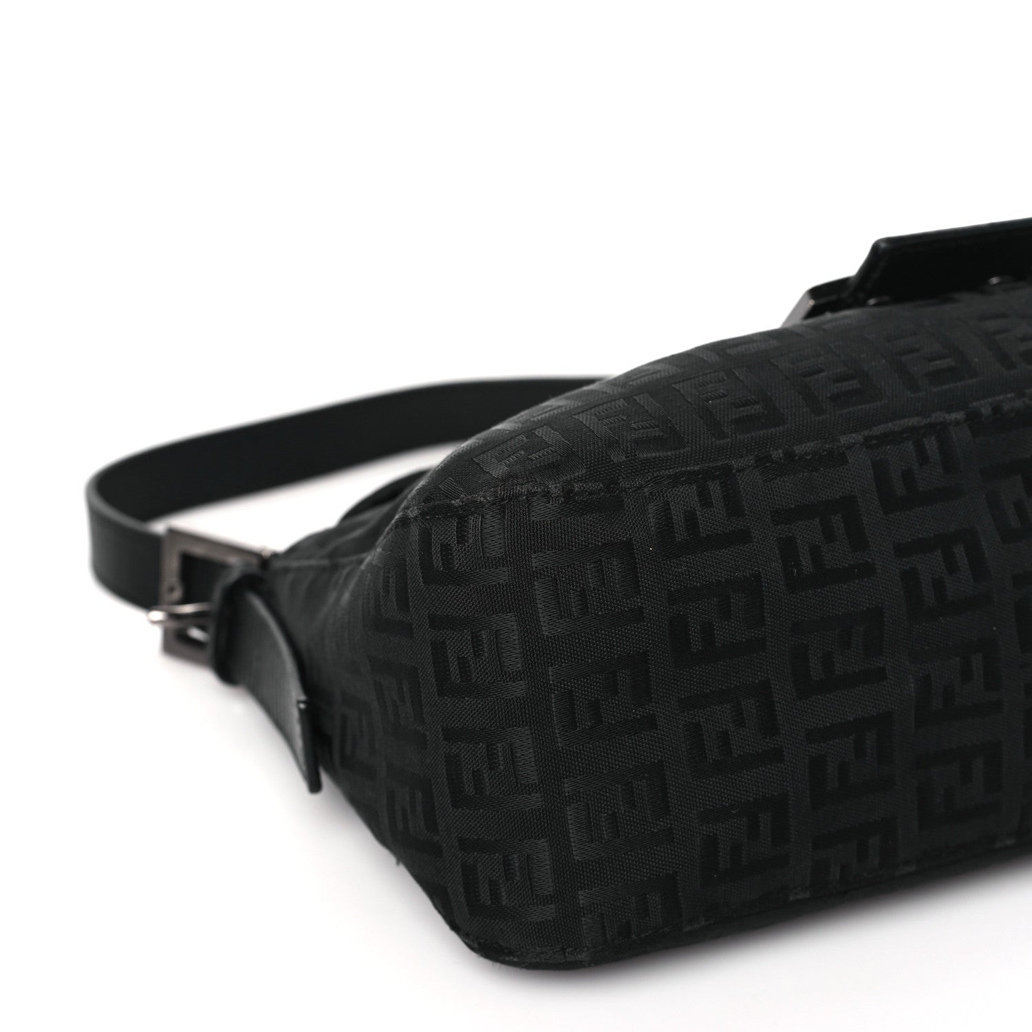 Fendi Zucchino Baguette Black 8 of 11