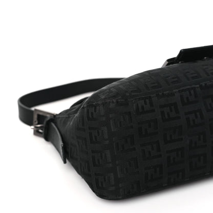 Fendi Zucchino Baguette Black 8 of 11