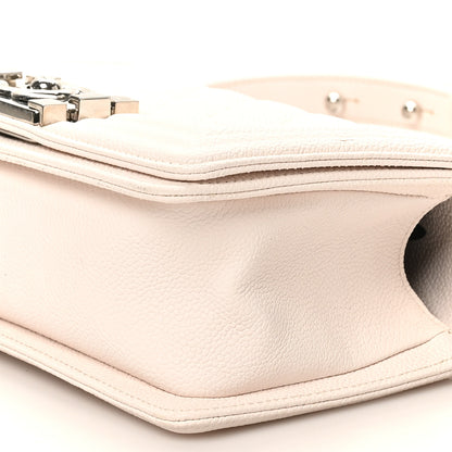 Chanel Caviar Quilted Small Boy Flap White 10 of 10