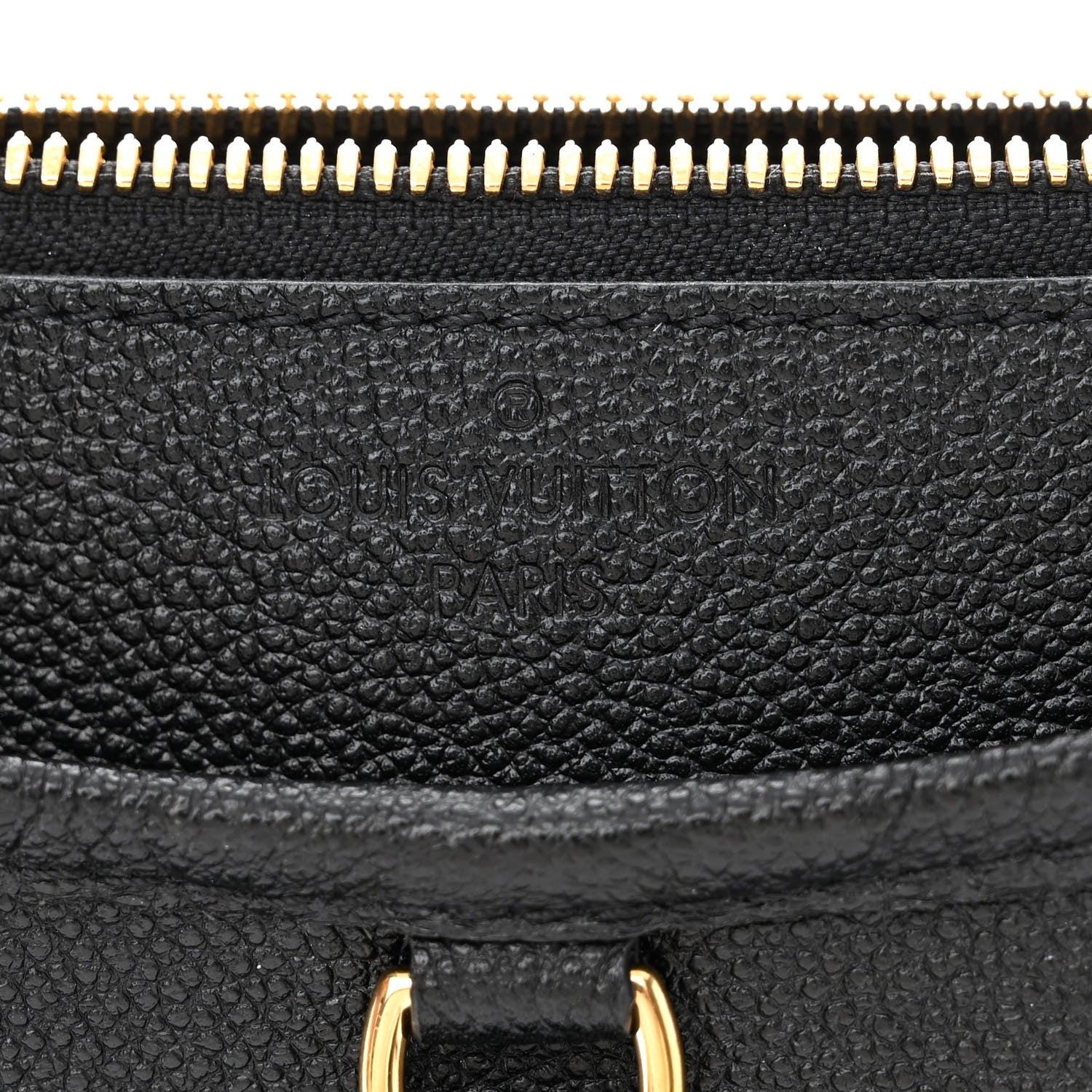 Louis Vuitton Empreinte Monogram Giant Trianon PM Black 6 of 13