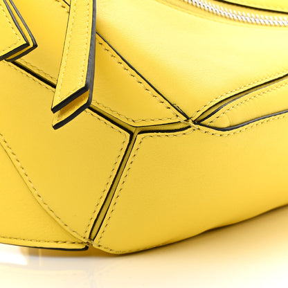 Loewe Calfskin Mini Puzzle Bumbag Lemon 9 of 9