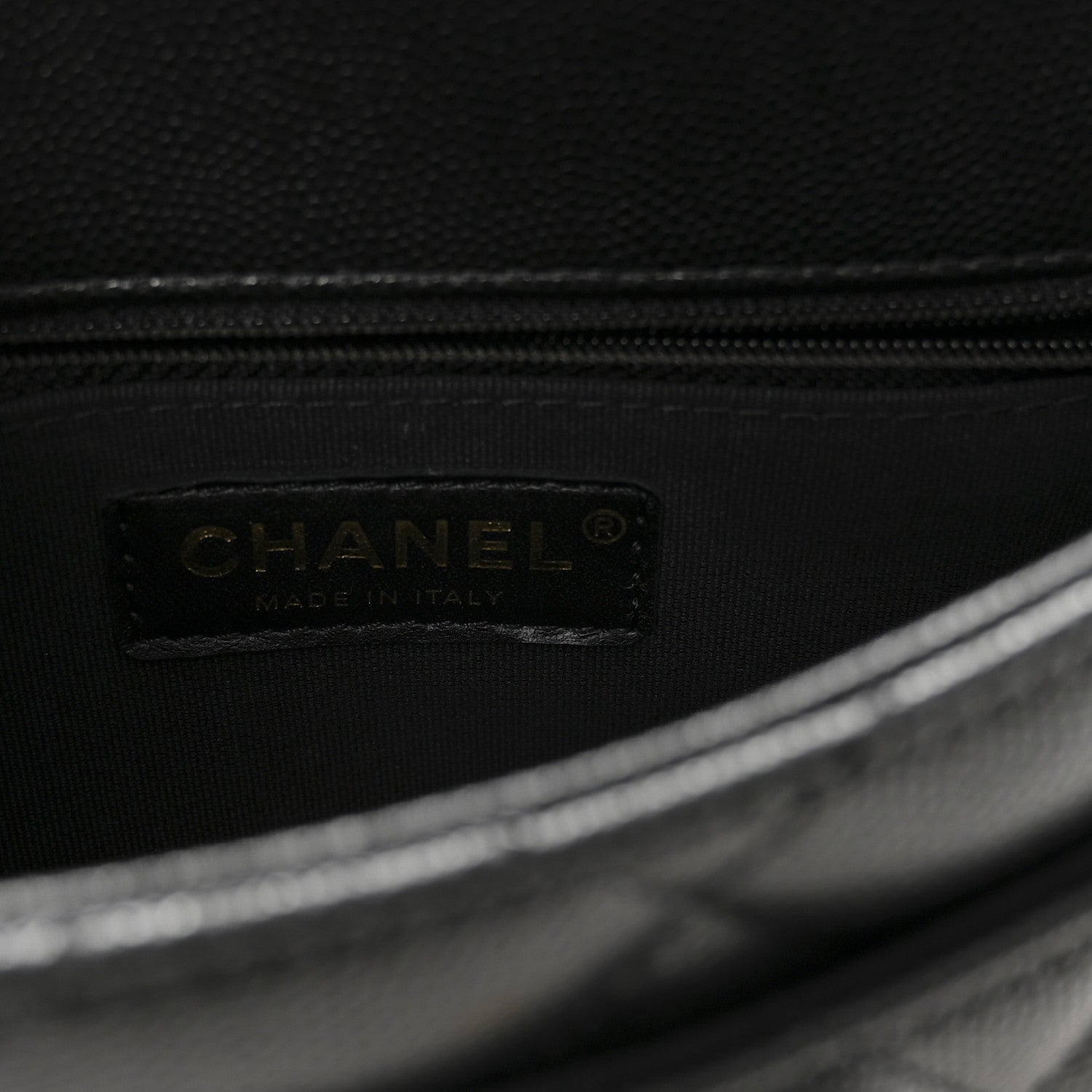 Chanel Shiny Caviar Quilted Mini Flap Black 6 of 10