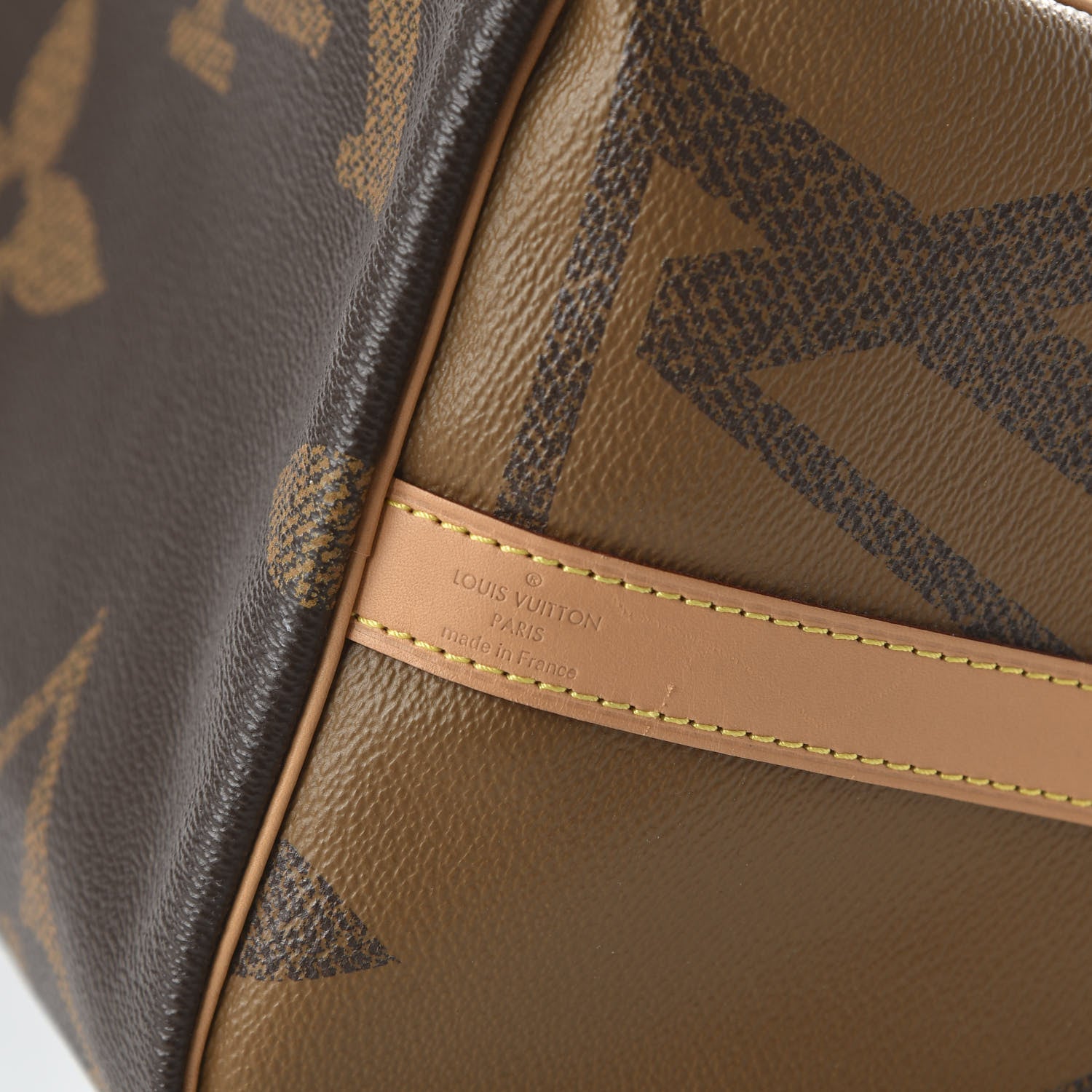 Louis Vuitton Reverse Monogram Giant Speedy Bandouliere 30 7 of 10
