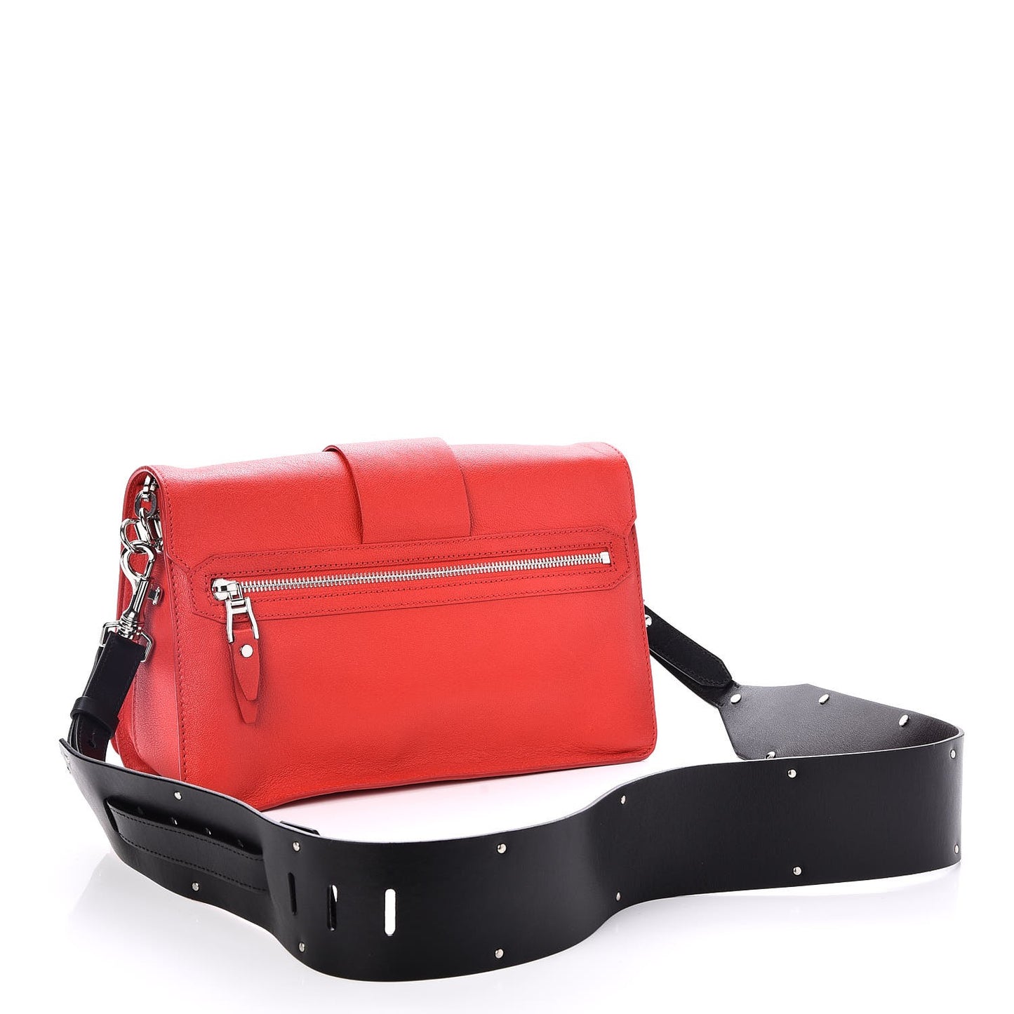 Goatskin Stardvst Shoulder Bag Red