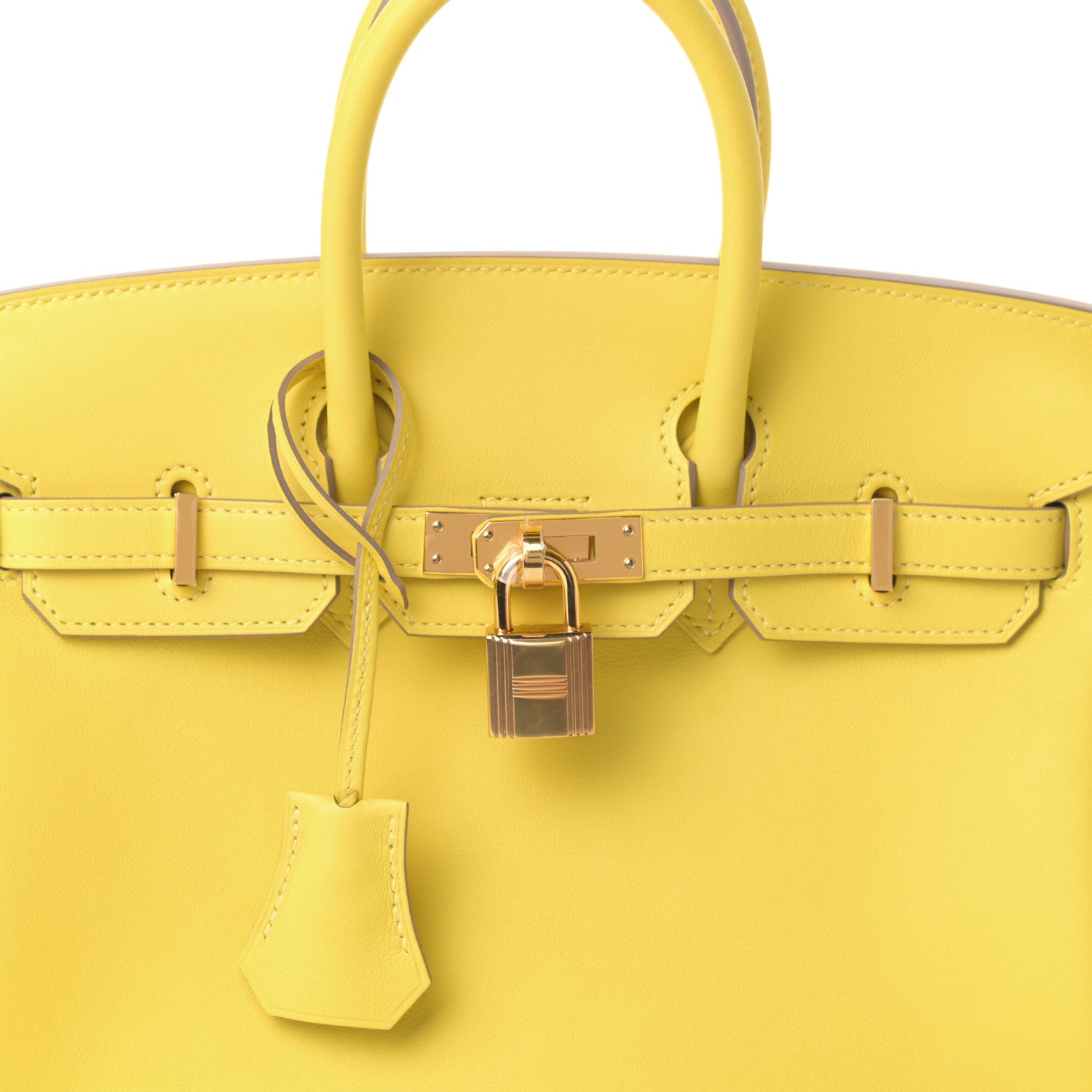 Hermes Swift Birkin 25 Lime 8 of 11