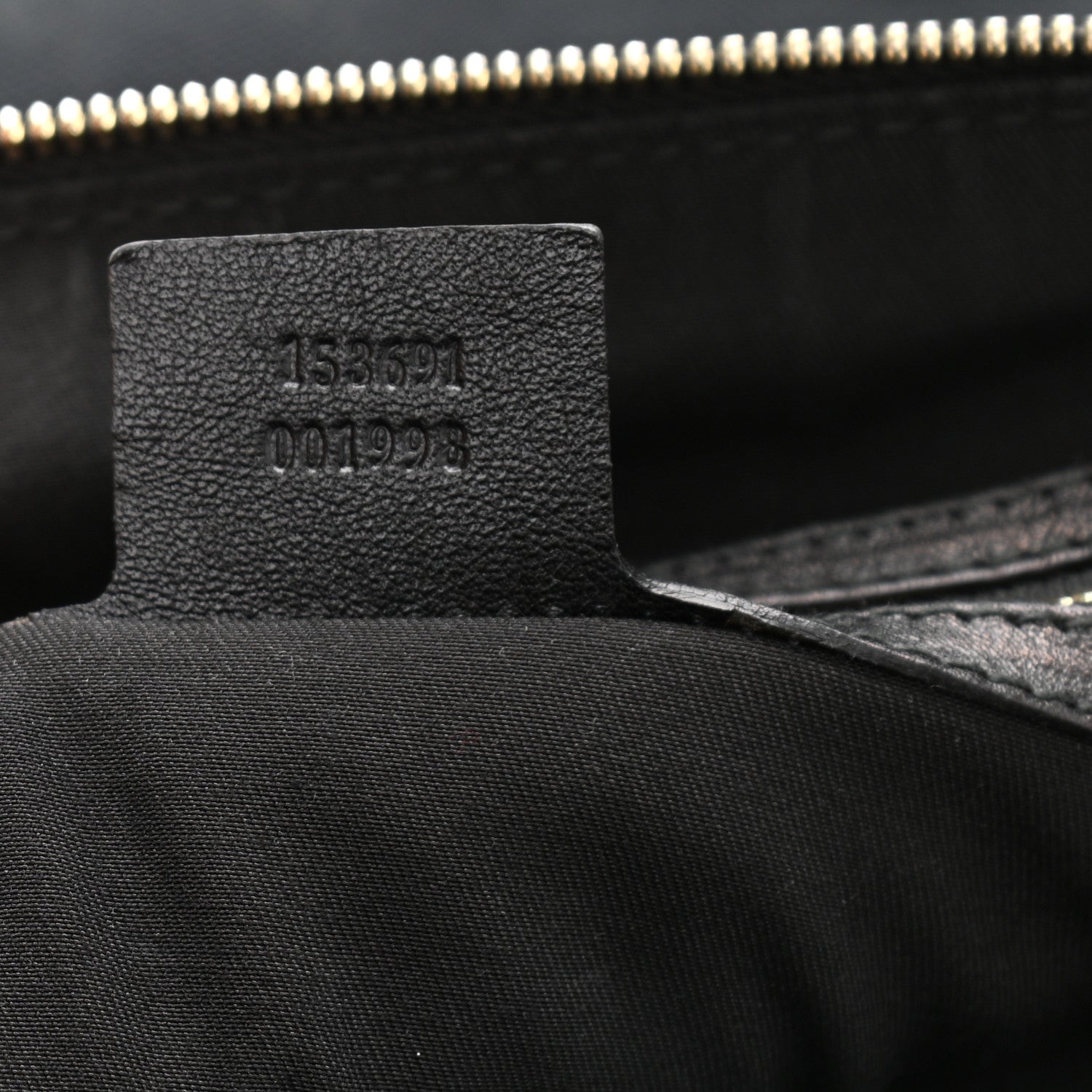 Gucci Monogram Pelham Studded Shoulder Bag Black 6 of 10
