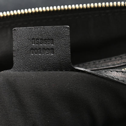Gucci Monogram Pelham Studded Shoulder Bag Black 6 of 10