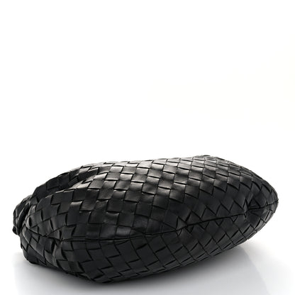 Bottega Veneta Nappa Intrecciato Teen Jodie Hobo Black 4 of 10