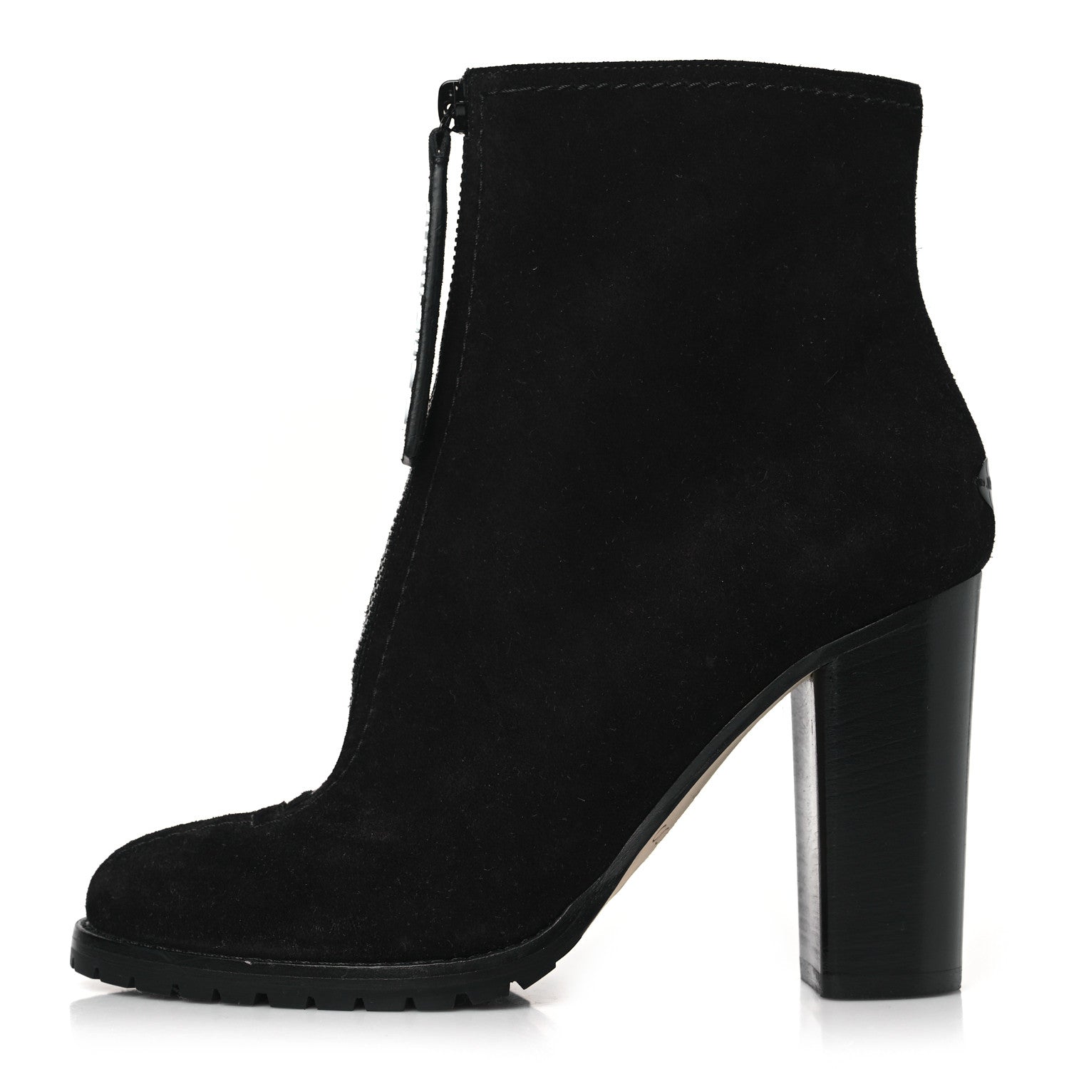 Jimmy Choo Suede Brayden 95 Ankle Boots 36 Black 1 of 7