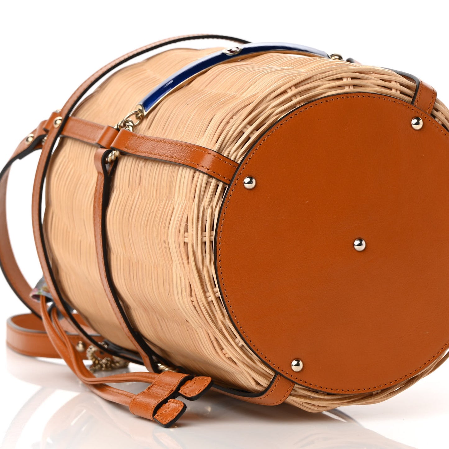 Wicker Bucket Bag Natural