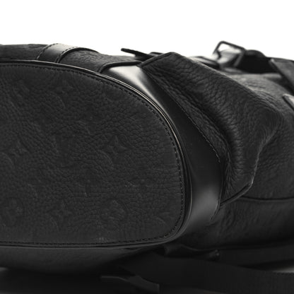 Louis Vuitton Taurillon Monogram Christopher MM Backpack Black 9 of 9