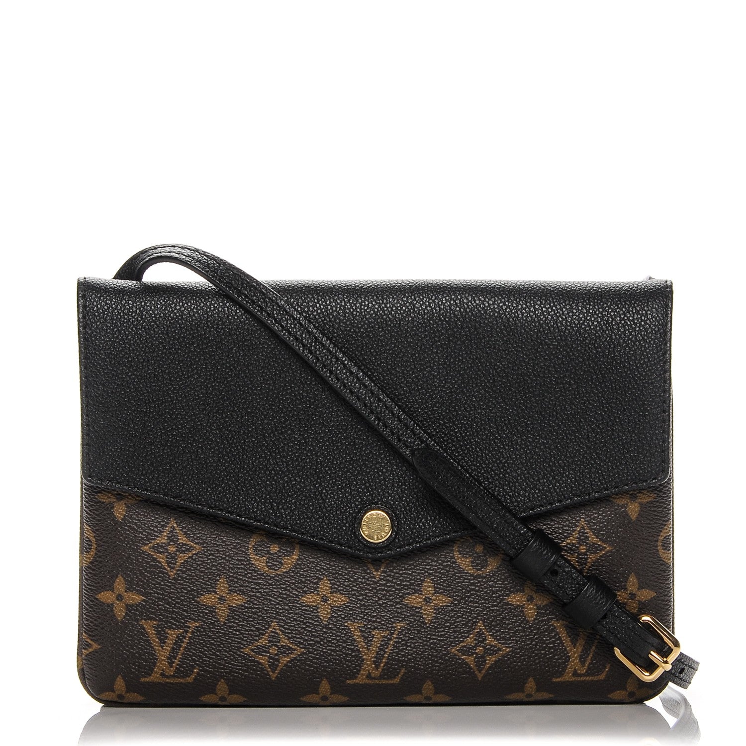 Louis Vuitton Monogram Twice Pochette Black 1 of 9