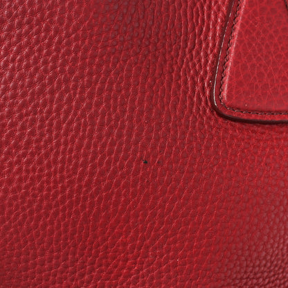 Prada Vitello Daino Tote Rosso 9 of 15
