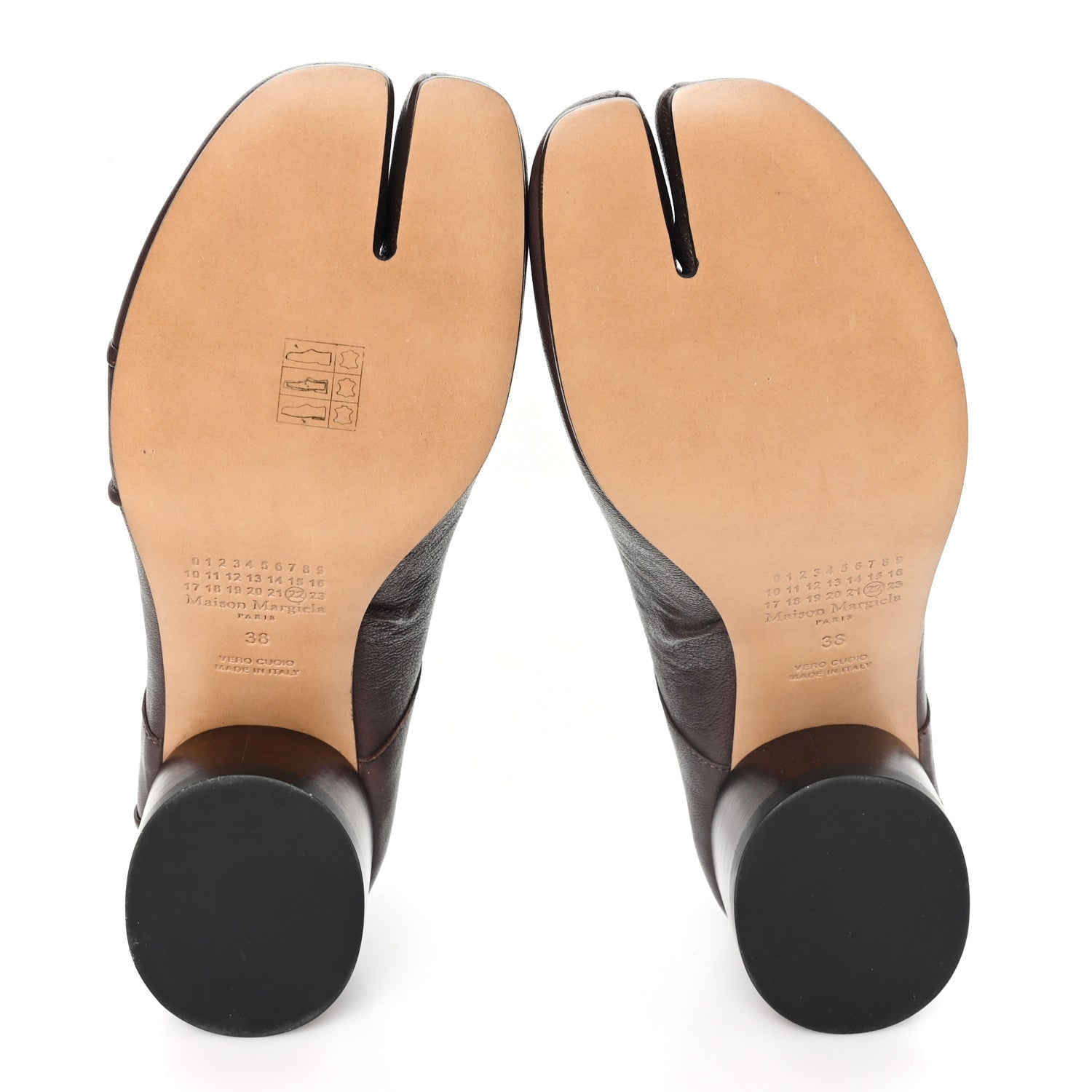 Maison Margiela Nappa New Ballerina 35mm Pumps 38 Brown 6 of 9