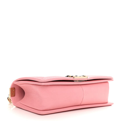 Chanel Caviar Quilted Medium Boy Flap Pink 3 of 9